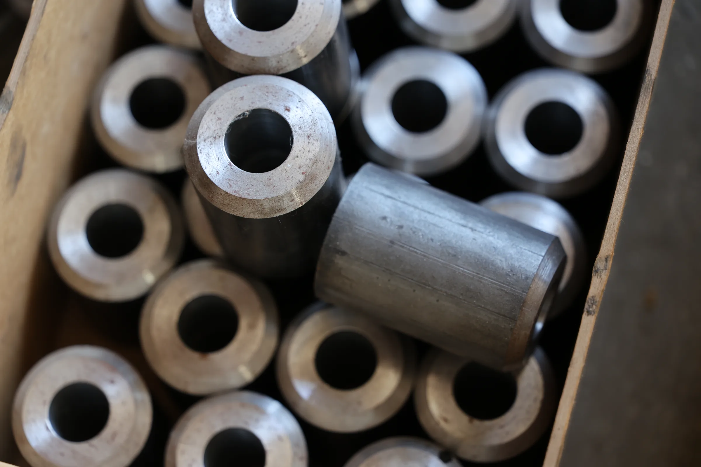 Precision-machined metal truck components